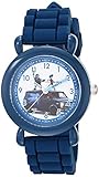 Disney Boys' Onward Analog Quartz Watch with Silicone Strap, Blue, 16 (Model: WDS000888)