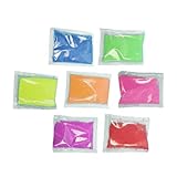 DRESSOOS 7 Packungen Zaubersand Strandspielset Sandkunstsand Hydrophober Sand Gefälligkeiten Für Sommerpartys Sandspielzeug Für Draußen Mini-Strand-spielsets Trimethylalkoholsand