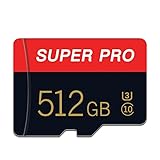 512GB Micro SD Memory Card Class 10 TF Card with SD Adapter, High Speed Memory Card for Phone,Tablet, Game Console,Dash Cam,Camcorder,Camera