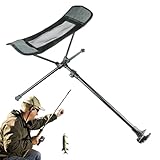 Sghtil Tragbare Fußstütze | Fußhocker für Hängemattenstuhl – einziehbarer Hocker, Fußstütze für Outdoor, Picknick, Angeln, Camping, Strandstühle