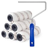 Mikrofaser Farbroller 7 Zoll (178MM), große Farbroller für die Malerei auf glatten und halb-rauen Oberflächen, für den Anstrich von Wänden oder Decken