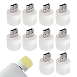 USB-LED-Licht, winzige Lichter, Plug-and-Play, runde Lampe zum Lesen, Studium, Computer, Camping, Nachttisch, Schlafzimmer