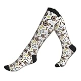 Herren Damen Trekking Socken Cooler Süßer Französischer Hund Tennis Thermo Socken Lustige Lauf Socken Klassische Wander Socken Für Unisex Trekking Angeln
