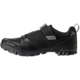 VAUDE atmungsaktive Fahrradschuhe Damen TVL Pavei 2.0 schwarz Gr. 41, stylische Rennradschuhe Damen für Radreisen oder Tagestouren, bequeme SPD Radschuhe, ganzjährig einsetzbar