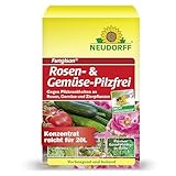 Neudorff Fungisan Rosen- und Gemüse-Pilzfrei – Konzentrat bekämpft Pilzkrankheiten wie Rosenrost oder Mehltau an Rosen, Gemüse und Zierpflanzen, 16 ml