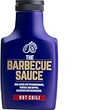 THE BARBECUE SAUCE 'HOT CHILI' - auf Pflaumenbasis - 390g - BBQ Burger & RIbs Grill Sauce
