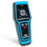 PeakTech 3433 – Wandscanner [3 Jahre Herstellergarantie] Leitungssuchgerät, Leitungsfinder, Metalldetektor Wand, Wall Scanner, Leitungssucher impu, Ortungsgerät Spannung Metall & Balken, Stud Finder
