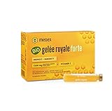 Medex Biologisches Gelée Royale FORTE, extra stark mit 1500 mg Gelée Royale, Flüssigkeit in Ampullen, leicht zu öffnen, mit natürlichem Vitamin C, aus biologischem Anbau 10 x 9 ml