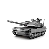 Auspcers Technik Panzer Modell Bausteine, 898 Teile Technik Leopard 2A7 Tank Bausteine Modell, Bausatz, Militärtank, kompatibel mit den großen Marken
