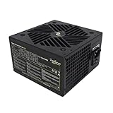 Tecnoware Power Systems - ATX Netzteil 500W Bronze, geeignet für NVIDIA GeForce GTX/RTX, leiser 12-cm Lüfter, PCI-E, CPU 4+4, SATA, Molex, optimierte Kabelführung, hohe Zuverlässigkeit