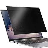Laptop Blickschutzfilter | Sicherheitsabdeckung für Breitbild-Notebook | Abnehmbarer Laptop-Sichtschutz für Flugzeuge, U-Bahnen, Flughäfen