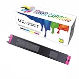 Kompatibel mit Sharp DX-25CT, hohe Reichweite, Ersatz-Tonerkartusche mit Chip, funktioniert mit Sharp DX2508NC DX2008UC DX2500 DX3008 DX4508 Laserdruckern, Kombipaket, klarer Druck,Magenta-1Pack