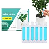 Ancsttu Flüssigdünger Für Zimmerpflanzen | Pflanzendünger Flüssig Für Drinnen - 90ml Natürlicher Gartenbedarf Für Pflanzenwachstum Blumen Kräuter