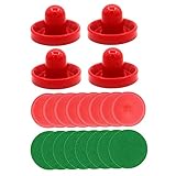 WHAMVOX Airhockey Pucks Und Schieber Set Kunststoff Airhockey Tischzubehör Für Elektrisches Tischspiel Ideal Für Airhockey Tisch Und Tischtennis Robuste Qualität Für Spannende Spiele