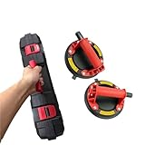 2 Stück robuste Glas-Saugheber mit je 220 kg Tragkraft, geeignet for manuellen Anheben von Granit(RED WITH BOX)