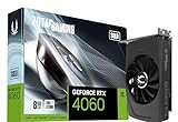 Zotac Gaming GeForce RTX 4060 8GB Solo DLSS 3 8GB GDDR6 128-Bit 17Gbps PCIE 4.0 Super Compact Gaming Grafikkarte ZT-D40600G-10L