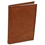 GoBago Ausweisetui Leder Ausweismappe Basic Ausweishülle Kreditkartenetui Führerschein (Beige)