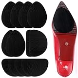 Giantree 12 Stück Anti Rutsch Sohle Pads, Schuhsohlen Protektoren, Selbstklebende Schuh-Pads Aufklebe Gummisohlen zum Aufkleben Schneidbar Rutschfeste Sohlen für Schuhe High Heels(schwarz)