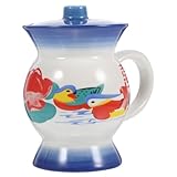 Cabilock 1 Satz Porzellantasse pärchentasse funny mug porzellanbecher Krug für kaltgebrühten Kaffee Diva Expresssteuer hochzeitsgeschenk Multifunktions-Kaffeetasse Hausbedarf Keramik Blue