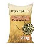 Heupellets | Heucobs 20 kg leicht auflösend aus Wiesenheu - Ideal für Pferde, Schafe, Ziegen... aus eigener Regionalen Produktion