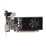 GT610 DDR3 Grafikkarte, 64Bit 810MHz PCB 2GB DDR3 Grafikkarte PC Game Grafikkarte mit HDMI, DVI, VGA