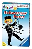 Ravensburger 20431 - Schwarzer Peter - Kaminkehrer, Kartenspiel ab 3 Jahren, Schwarz