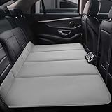 Faltbare Auto Matratze, Tragbare Matratze für Auto, Keine Aufblasung Erforderlich Auto Bett, Geeignet für Den Einsatz im Auto, Beim Camping, für tägliche Nickerchen und Auf Reisen (grey, XXL)
