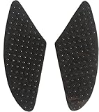 QIUMING Motorräder Tank Gummi Schutz Aufkleber Universal Motorcycle Side Gas Knee Grip Protection Non-Slip Rubber Decal Sticker 3D Motorrad Anti Rutsch Aufkleber Motorcycle Tank Traction Pad
