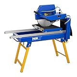 MSW Steinsäge Steinschneidemaschine S-SAW450 (2.000 W, 2.800 U/min, Ø Sägeblatt: 450 mm, Schnitttiefe: 140 mm, Schwenkbereich Sägeblatt: 0-45°)