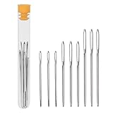 UCEC 9er Sticknadeln Set, Stopfnadeln mit großem Öhr(7 cm, 6 cm, 5.2 cm) für jede Webarbeit wie Stricken, Sticken, Nähen, Kreuzstich