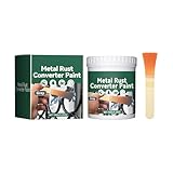 Dgayaeic Rostentfernung und Kit, Rostentferner, - und Rostumwandler für Metall, Rostentferner Flüssigkeit, Rostentferner-Gel 150 g, einfach zu bedienen, entfernt auf allen Metallen für Innen