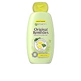 Garnier Original Remedies Shampoo mit weichem Ton und Zitrone, für fettiges Haar, 400 ml