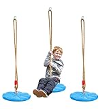 Aszaui Schaukel Outdoor,Schaukel Kletterseil für Kinder und Erwachsene,kletterseil Kinder Outdoor Tellerschauke,Baumschaukel für Drinnen, Draußen, Hängeschaukel für Kinder bis 150 kg mit