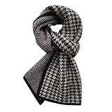 TUSOPORT Damen Schal Wollvlies Kaschmir Fashion Winter Kariert Tartan Winterschal Weihnachten Geschenke für Freundin
