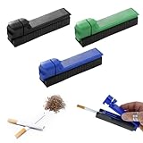 3er Pack Zigarettenstopfmaschine,Stopfmaschine FüR Zigaretten,Stopfmaschine FüR Zigaretten Elektrisch,Drei Farben,Passend FüR 8mm ZigarettenhüLsen,Zum Mitnehmen,Wasserdicht Und Druckfest