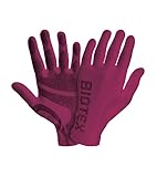 BIOTEX Nahtloser Unterziehhandschuh für Fahrrad, Laufen und Walking, technische Sportunterwäsche, nahtlos, Schutz vor Kälte, Fuchsia