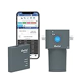 LinkTap 1-Zonen Smart Bewässerungssteuerung & Gateway, Batteriebetriebener Bewässerungsregler & App, Wetter Klug, Bessere Reichweite als WLAN, Kompatibel Smart Bewässerungscomputer, IP66