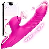Unikrealer Vibration für Frauen Vibrator, 7x10Modi Vib/Leck/Stoßfunktion Sex Spielzeug für die Frau Paare Vibratorensets Klitoris, Sex Toys Massagestab für frauen, Sexspielzeug für Paare Extrem Sex