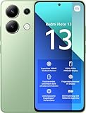 Xiaomi Redmi Note 13 Smartphone, 8+128GB, Handy ohne Vertrag, 6,67' FHD+ AMOLED Display, 5.000 mAh, 108MP Kamera, Dual-SIM, Grün