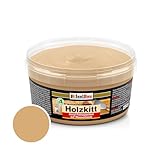 Isolbau - Holz-Spachtelmasse 250 g - Holzspachtel Holzkitt Außen und Innen - Holz-Reparaturspachtel - Holzreparaturmasse - Holz-Fertigspachtel - Schnelltrocknend - Eiche Natur (Nr. 24)