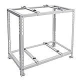 Robuste AC-Halterung für Mini-Split-Einheiten, doppelter Stoßdämpfungsständer, verbessert die Stabilität für Outdoor-Wärmepumpen