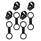 KICHOUSE 8 Stück Teiliges Silikon Schnorchelmasken Halteclips Flexible Tauchermaske Strap Keeper für Stabilen Halt Kompatibel mit Gängigen Schnorchel Tauchmasken Einfach Montierbar