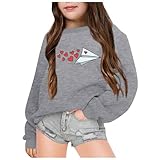 Damenmode, lässig, Valentinstagsthema, Bedruckt, Enge, hüfthohe Leggings für Outdoor-Fitnessübungen der etwas andere adventskalender Wedding Gift Geschenk(Grey,8-9 Years)