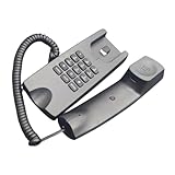 Kabelgebundenes Festnetztelefon, Wandmontage, Schreibtisch, Haustelefone mit großen Tasten, Heimtelefon, letzte Nummer, Wahlwiederholung, schnurgebundenes Festnetztelefon, Wandmontage,