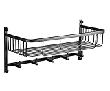 TOTIKI Handtuchhalter Wandmontierter Handtuchhalter Aus Messing Mit 5 Haken, Badezimmerdekoration, Badetuchhalter, Aufbewahrung Von Waschlappen, Handtüchern Für Bad