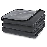 PETTOM wasserdichte Hundedecke(152x127cm), Weiche Hundedecke für große und kleine Hunde, Schutzdecke für Sofa, Bett Autositz, Möbel - 30°C waschbar
