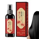 Haarspray | 100ml Glättend Schwärzend - Haarstärkende Flüssigkeit | für Fachleute Ältere Erwachsene Geschäftstreffen Fotografien Termine Partys