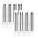 ASFWAGQ 48 Stück Bleistift Ersatzminen 2,8 mm für Zimmermannsbleistift, Solide Tischler Bleistift Ersatz, Tieflochmarker Bleistift Baustelle Minen, Werkzeuge für Holzbearbeitung Anreißen