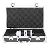 Ciieeo Werkzeugkoffer aus Aluminiumlegierung mit Zahlenschloss Tragbarer Mehrzweck Werkzeugkasten für Werkzeuge und Zubehör mit Fächern Innenmaß 29X16X7cm für Heimwerker und Profis