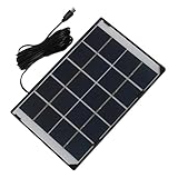 Faltbares Solarpanel, 30 W, 5 V, Typ C, externer Akku, tragbar, Schnellladegerät, Telefon, für Telefon, Kamera, Lampe, Lüfter, Panur, Auto, Zelt, Wandern, Camping